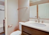 Thumbnail 57 of 111 - Apartment Home Bathroom at Woodland Ridge Apartments at 3420 Joann Lane in Woodridge IL
