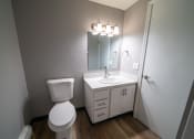 Thumbnail 18 of 54 - Renovated Apartment Home Bathroom at  Lincoln Square Apartments at 4055 Knoll Drive in Hamburg, NY