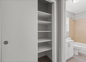 Thumbnail 23 of 46 - Closet View at The Flats at Seminole Heights, Tampa, FL