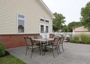 Thumbnail 33 of 61 - Outdoor Sitting at Highview Manor Apartments, Fairport, NY