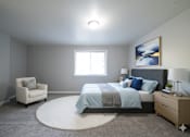 Thumbnail 21 of 66 - Master Bedroom at Willowbrooke Apartments & Townhomes, New York, 14420