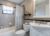 Thumbnail 14 of 42 - White Bathroom at The Flats at Seminole Heights, Tampa, 33603