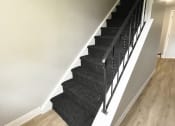 Thumbnail 22 of 61 - a view of the stairway from the bottom of the stairs at Highview Manor Apartments, Fairport, NY, 14450
