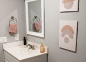 Thumbnail 13 of 61 - Renovated Bathroom at Highview Manor Apartments in Fairport, NY