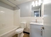 Thumbnail 68 of 103 - Bathroom with vanity at Willowbrooke Apartments & Townhomes at 396 Willowbrooke Drive in Brockport, NY 14420