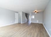 Thumbnail 58 of 103 - Renovated Living Room with wooden flooring  at Willowbrooke Apartments & Townhomes at 396 Willowbrooke Drive in Brockport, NY 14420
