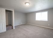 Thumbnail 46 of 103 - Renovated Bedroom with window view  at Willowbrooke Apartments & Townhomes at 396 Willowbrooke Drive in Brockport, NY 14420