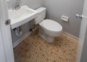Thumbnail 22 of 103 - Toilet at Willowbrooke Apartments & Townhomes at 396 Willowbrooke Drive in Brockport, NY 14420