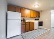 Thumbnail 4 of 103 - Classic Kitchen at Willowbrooke Apartments & Townhomes at 396 Willowbrooke Drive in Brockport, NY 14420