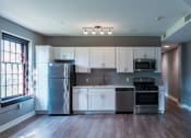 Thumbnail 6 of 23 - MODERN KITCHEN AT THE INGLESIDE APARTMENTS AT 70 HARVARD PLACE IN BUFFALO NY