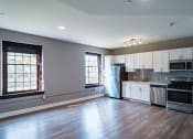 Thumbnail 4 of 23 - MODERN KITCHEN AT THE INGLESIDE APARTMENTS AT 70 HARVARD PLACE IN BUFFALO NY