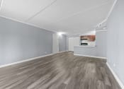 Thumbnail 37 of 111 - Renovated Living Room Wooden floors at Woodland Ridge Apartments in Woodridge, IL