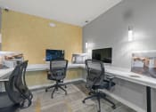 Thumbnail 96 of 111 - Clubhouse with work area at Woodland Ridge Apartments in Woodridge, IL
