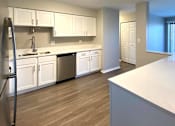 Thumbnail 10 of 49 - White cabinets with glass backsplash, update lighting and faucets