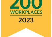 Thumbnail 34 of 36 - a graphic of a startribune top 200 workplaces 2020 sign