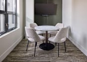 Thumbnail 22 of 24 - Dining table at 23 West Apartments, Philadelphia, Pennsylvania