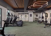 Thumbnail 19 of 24 - Gym with treadmills at 23 West Apartments, Pennsylvania, 19123