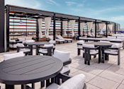 Thumbnail 17 of 24 - Rooftop patio at 23 West Apartments, Philadelphia, PA