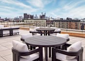 Thumbnail 18 of 24 - Rooftop lounge at 23 West Apartments, Philadelphia, 19123