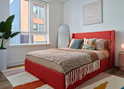 Thumbnail 5 of 17 - Beautiful Bright Bedroom With Wide Windows at The Weaver, Philadelphia, PA, 19125