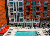 Thumbnail 15 of 87 - Aerial Pool View at Beekman on Broadway, Ann Arbor, 48105