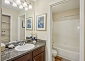 Thumbnail 15 of 32 - Bright Bathroom at Radbourne Lake Apartments, Charlotte, North Carolina