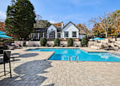 Thumbnail 24 of 32 - Large Outdoor pool at Radbourne Lake Apartments, Charlotte