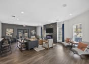 Thumbnail 7 of 37 - the estates at tanglewood|living room with fireplace