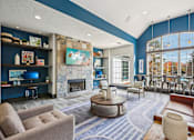 Thumbnail 25 of 32 - Fireplace at Radbourne Lake Apartments, Charlotte, 28269