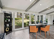 Thumbnail 3 of 31 - Dining room with a table and chairs at Keller Oaks, Carrollton, TX
