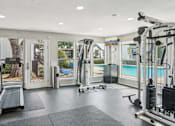 Thumbnail 22 of 31 - Spacious gym at Keller Oaks, Carrollton, TX 75006