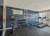 Thumbnail 24 of 31 - Gym room at Keller Oaks, Carrollton, Texas