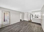 Thumbnail 32 of 37 - a kitchen and living room in a 555 waverly unit