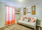 Thumbnail 24 of 32 - bedroom with futon and window