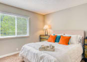 Thumbnail 19 of 32 - a bedroom with a large bed and a window at The Grove Brentwood, Nashville, 37211 ?
