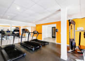 Thumbnail 7 of 32 - willow apartments fitness center with treadmills