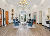 Thumbnail 15 of 27 - Leasing office interior at The Brentwood, Nashville, TN, 37211