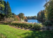 Thumbnail 3 of 23 - views of the lake from the clubhouse at Radbourne Lake Apartments, Charlotte North Carolina?