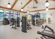 Thumbnail 19 of 43 - the residence apartments fitness room with exercise equipment