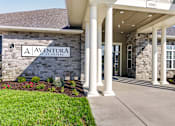 Thumbnail 5 of 16 - The front of a building with the name Aventura at St. Peters on it.