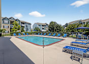 Thumbnail 14 of 38 - A swimming pool at Aventura at Richmond, Missouri