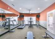 Thumbnail 22 of 31 - fitness center with equipment at Aventura at Richmond, St. Peters, MO