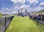 Thumbnail 15 of 29 - commons apartment yard with grass at Aventura at Wild Horse Creek, Missouri, 63017