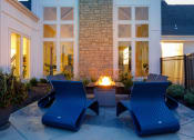 Thumbnail 3 of 37 - Outdoor Patio and a fire pit at The Edison at Blue Springs, Missouri