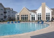 Thumbnail 15 of 37 - Outdoor Swimming Pool at The Edison at Blue Springs, Blue Springs