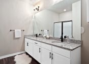 Thumbnail 26 of 29 - Large Granite Vanity with Double Undermount Sinks at Aventura at Wild Horse Creek, Chesterfield