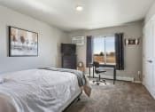 Thumbnail 20 of 41 - Bedroom with Queen Bed and Large Window
