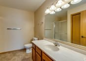 Thumbnail 27 of 38 - Upper Corner Pineview, Primary Bathroom, 2 Bed/2 Bath