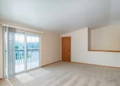 Thumbnail 9 of 16 - Upper Riverwalk Living Area, 1 Bed/1 Bath
