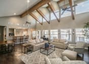 Thumbnail 9 of 21 - Living room at Amberly Village Townhomes, Texas, 75040